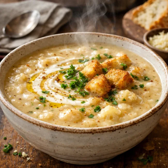 Hearty Cauliflower Soup