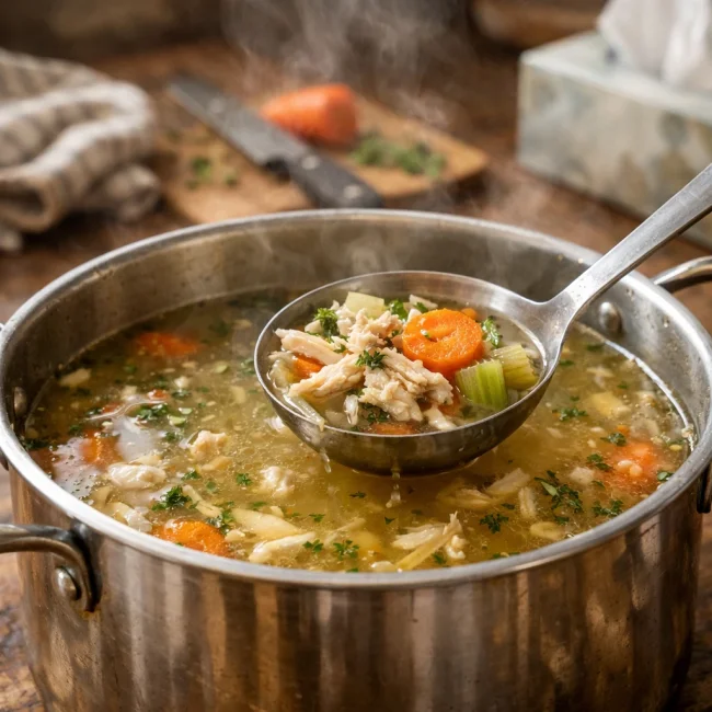 Hearty Chicken Broth