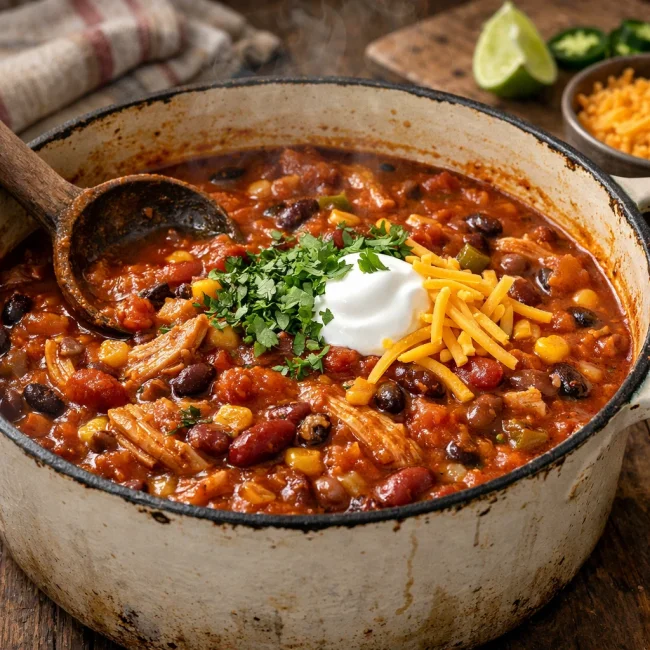 Hearty Chicken Chili