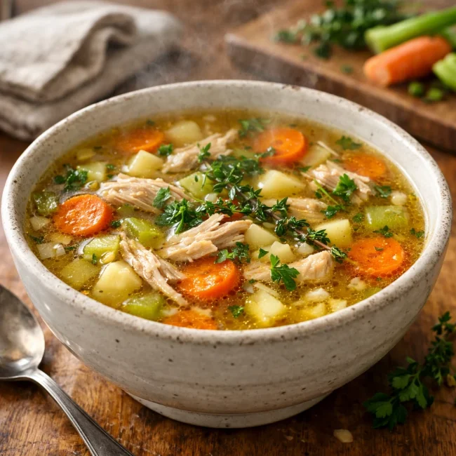 Hearty Chicken Soup