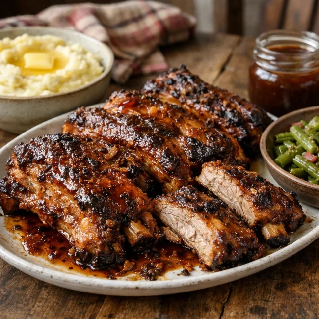 Hearty Country Pork Ribs