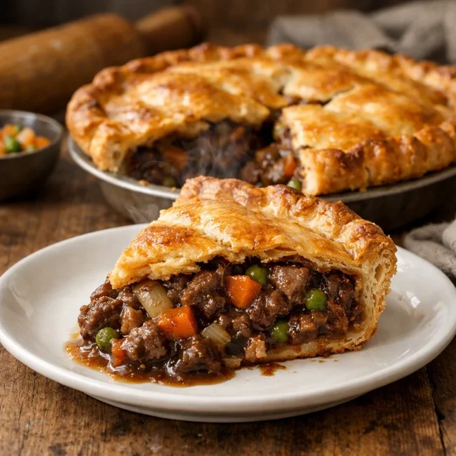 Hearty English Meat Pie