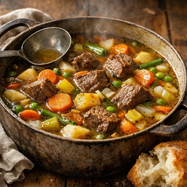 Hearty Farmhouse Beef Soup