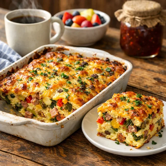 Hearty Farmhouse Breakfast Casserole
