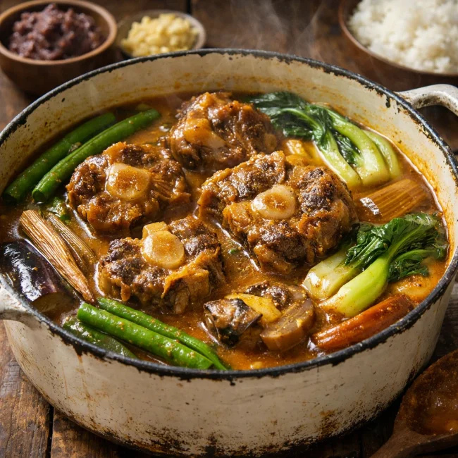 Hearty Filipino Oxtail Stew