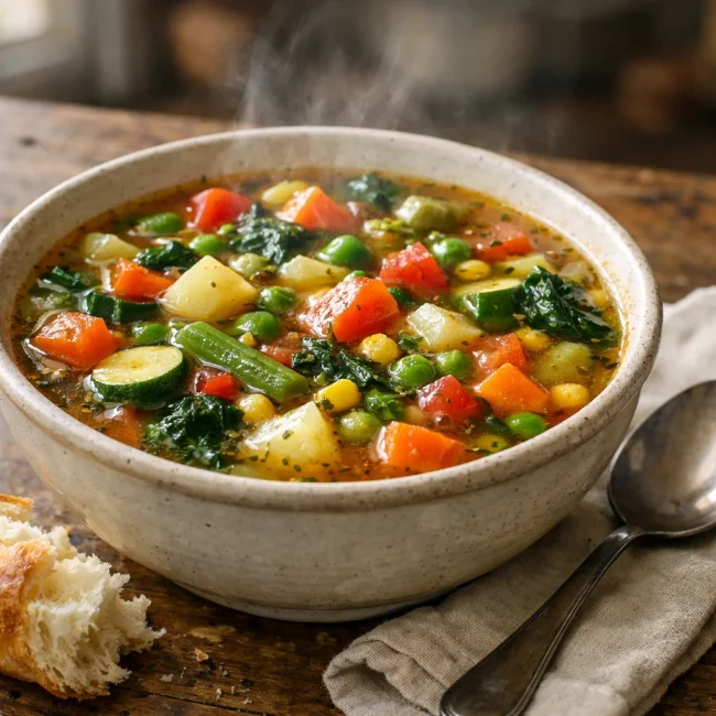 Hearty Garden Vegetable Soup