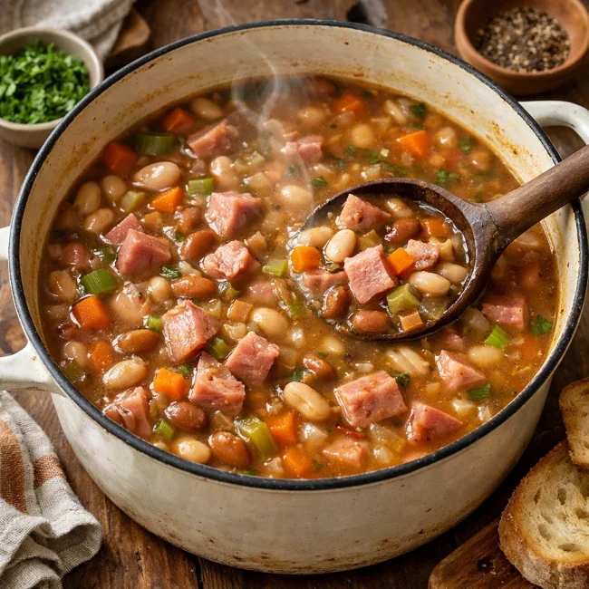 Hearty Ham and Bean Delight