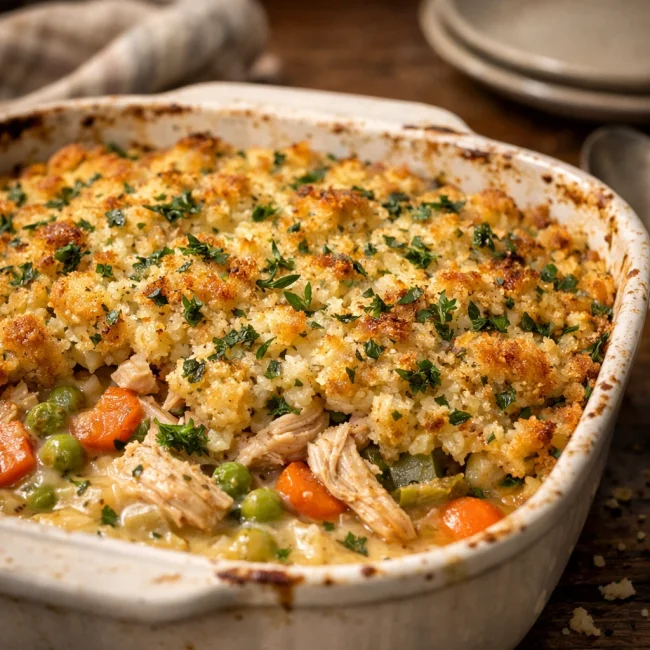 Hearty Herb Chicken Casserole