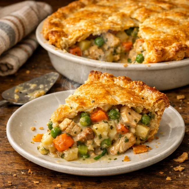 Hearty Herb Chicken Pot Pie