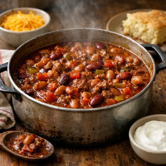 Hearty Homemade Chili