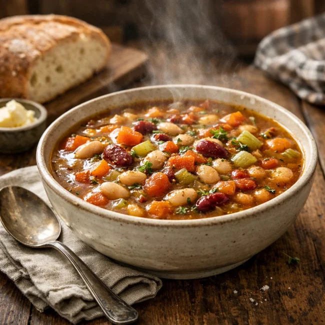 Hearty Homestead Bean Soup