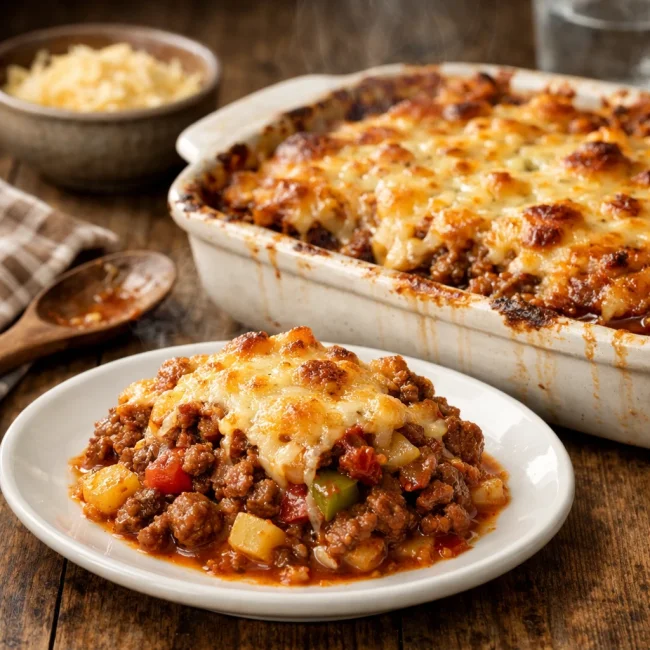 Hearty Homestyle Beef Bake