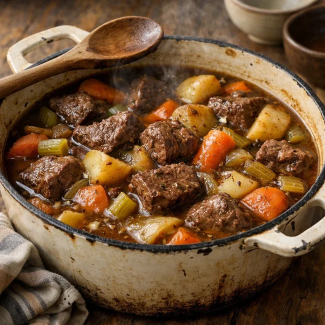 Hearty Homestyle Beef Stew