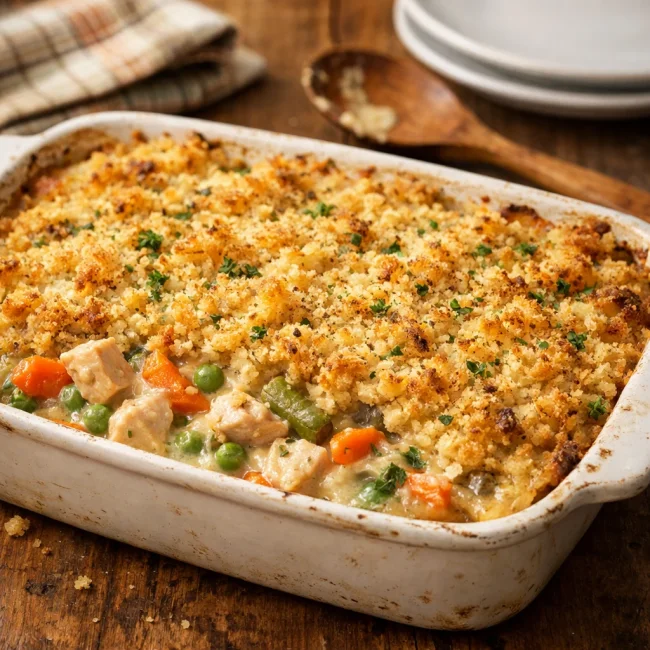 Hearty Homestyle Chicken Casserole