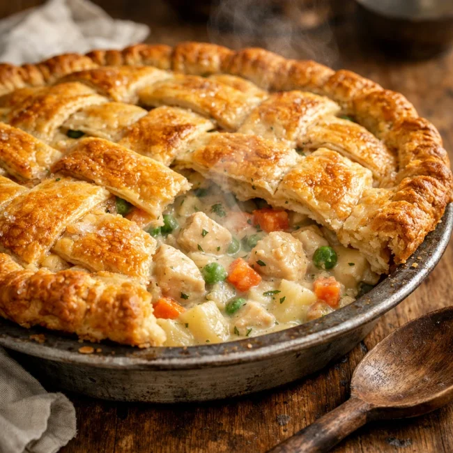 Hearty Homestyle Chicken Pot Pie