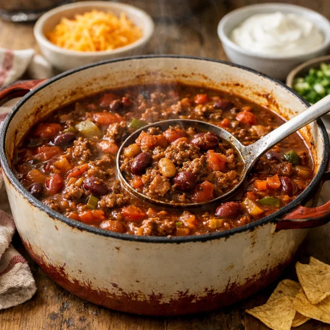 Hearty Homestyle Chili