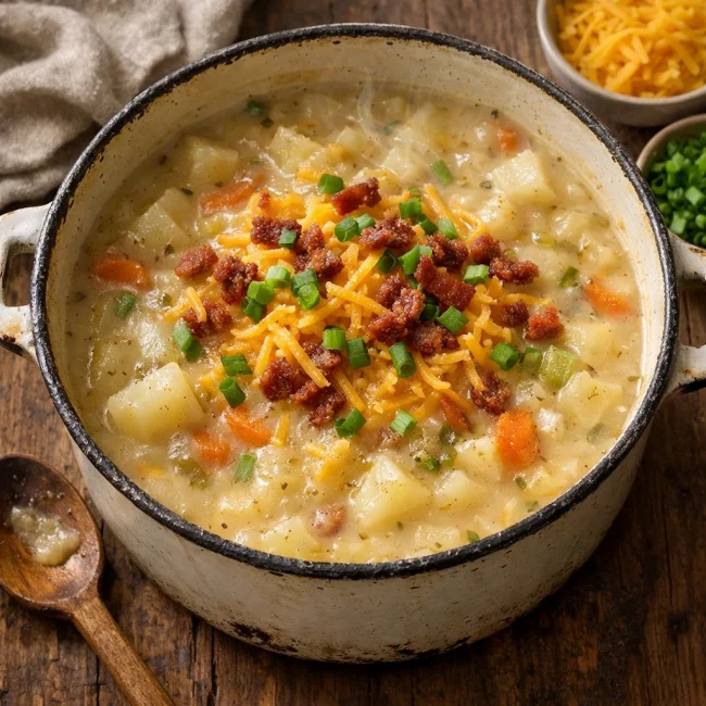 Hearty Homestyle Potato Soup