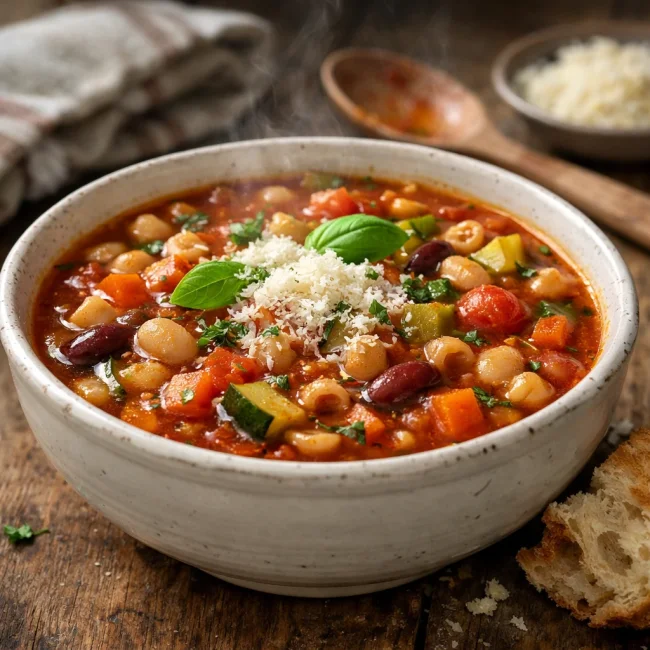 Hearty Minestrone Soup