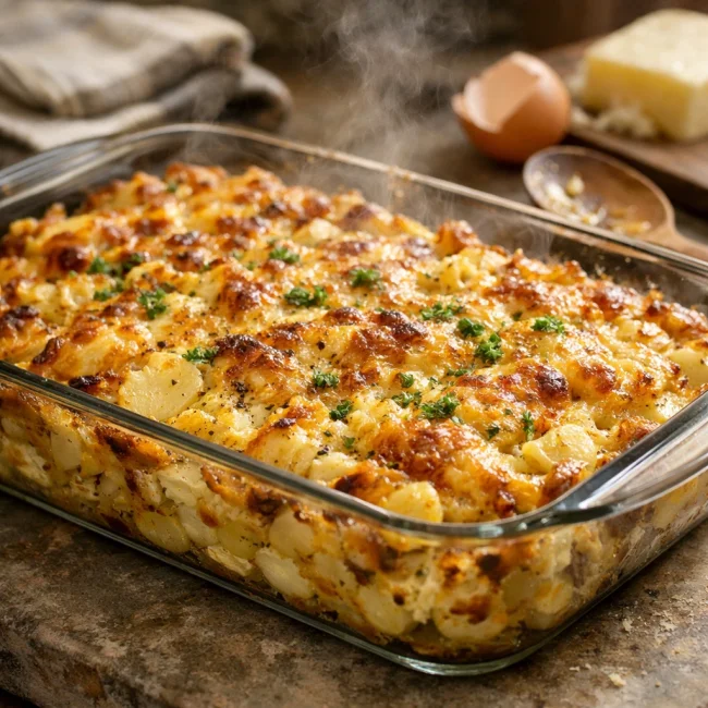 Hearty Morning Potato Bake