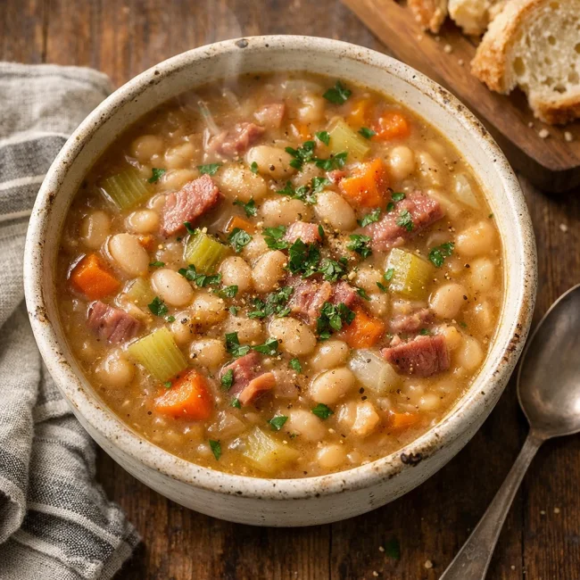 Hearty Navy Bean Soup