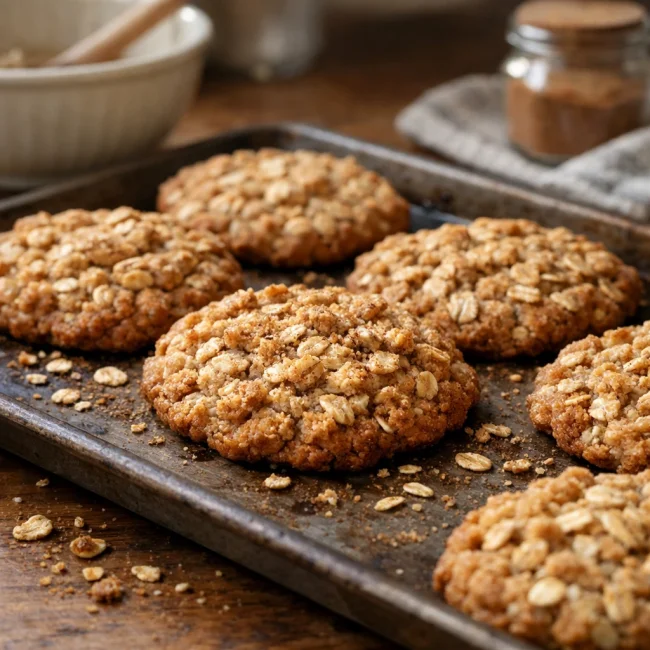 Hearty Oatmeal Cookies