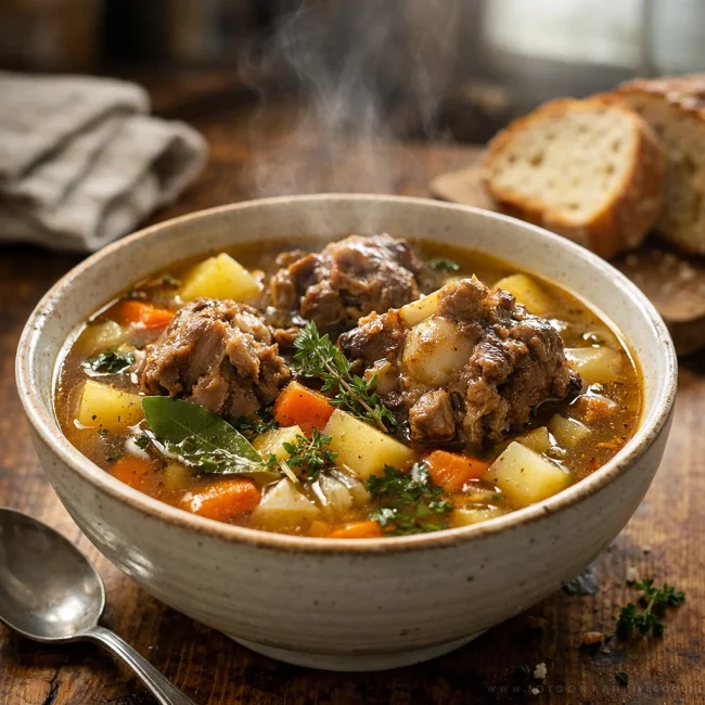 Hearty Oxtail Soup