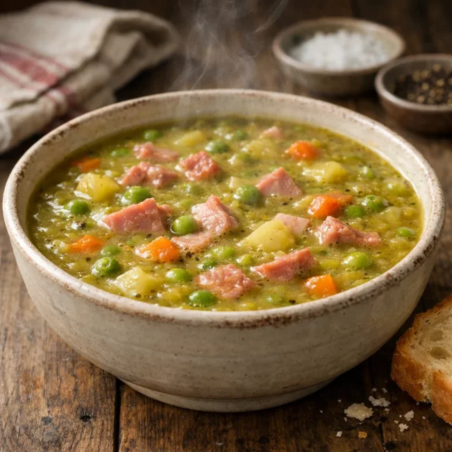 Hearty Pea and Ham Soup