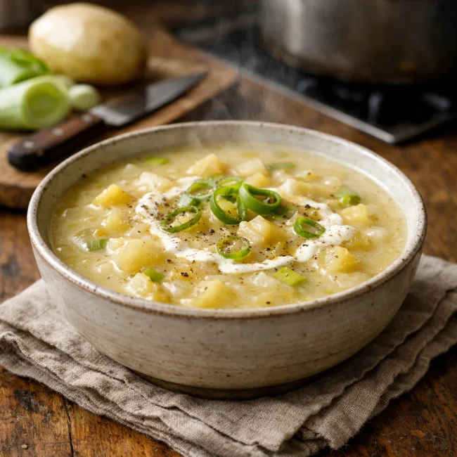 Hearty Potato-Leek Soup