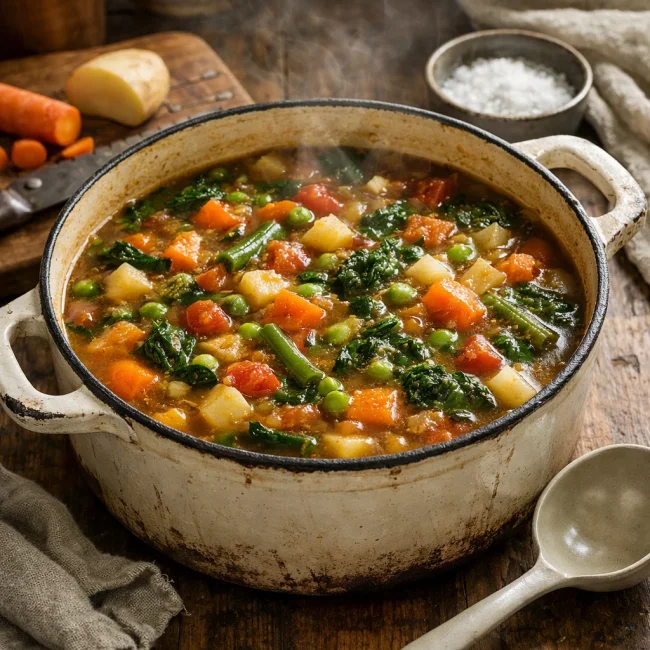 Hearty Rustic Vegetable Soup