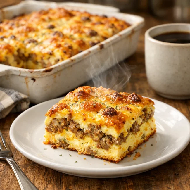 Hearty Sausage and Egg Bake