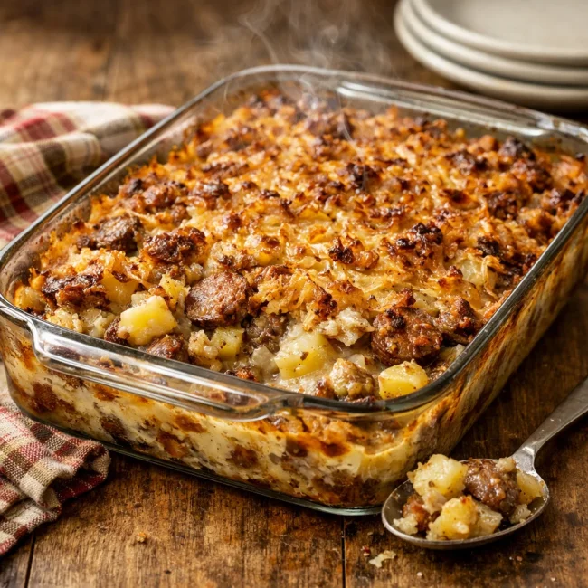 Hearty Sausage and Potato Bake