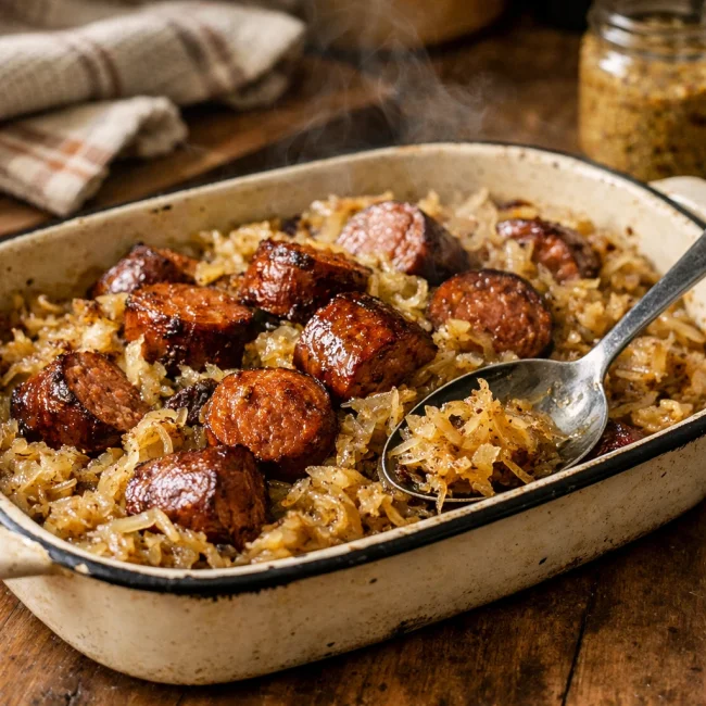 Hearty Sausage and Sauerkraut Delight