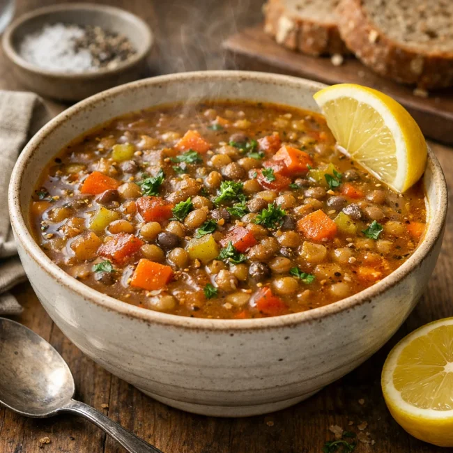 Hearty Spiced Lentil Soup