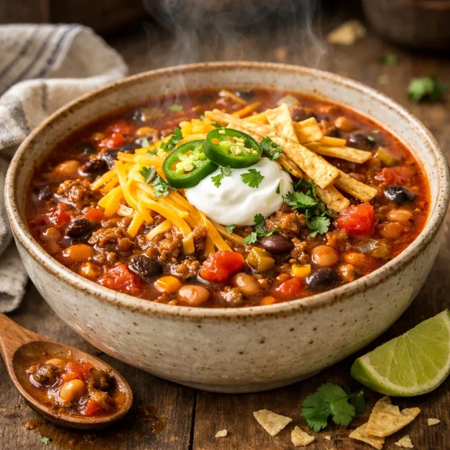 Hearty Taco Soup
