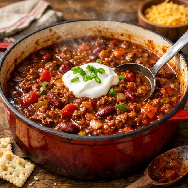 Hearty Traditional Chili