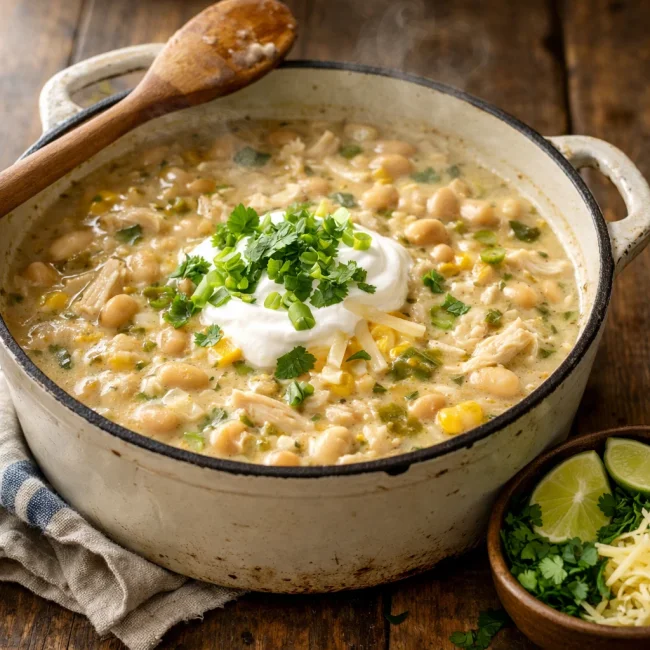 Hearty White Chicken Chili