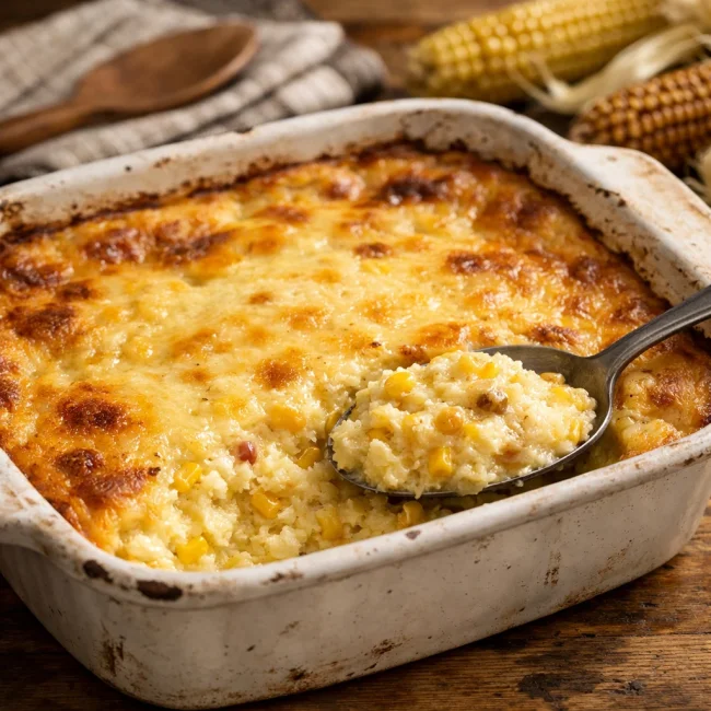 Heirloom Corn Custard