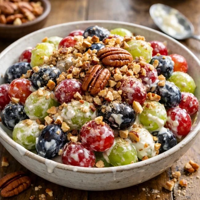 Heirloom Grape Salad