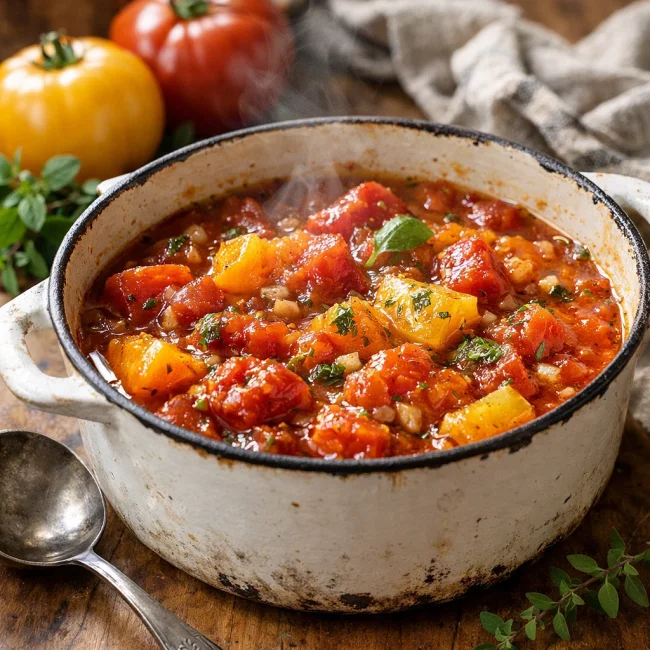 Heirloom Stewed Tomatoes