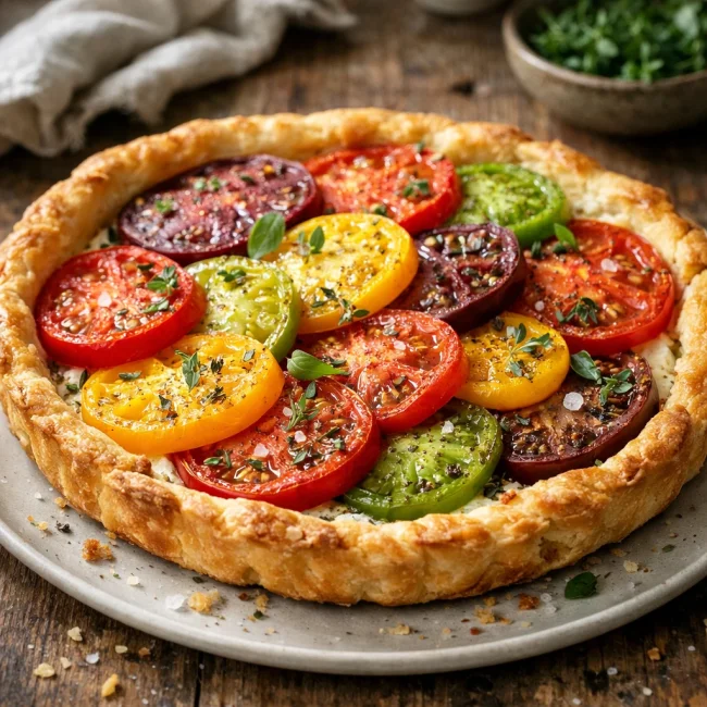 Heirloom Tomato Tart