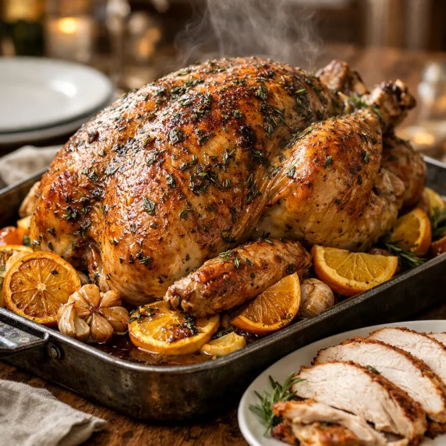 Herb-Citrus Infused Roast Turkey