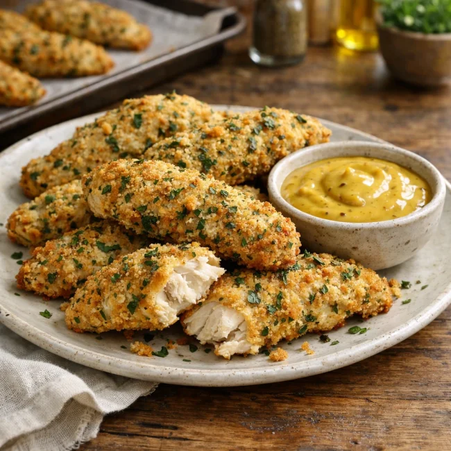 Herb-Crusted Chicken Tenders