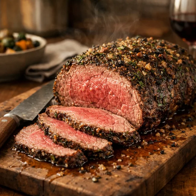 Herb-Crusted Roast Beef