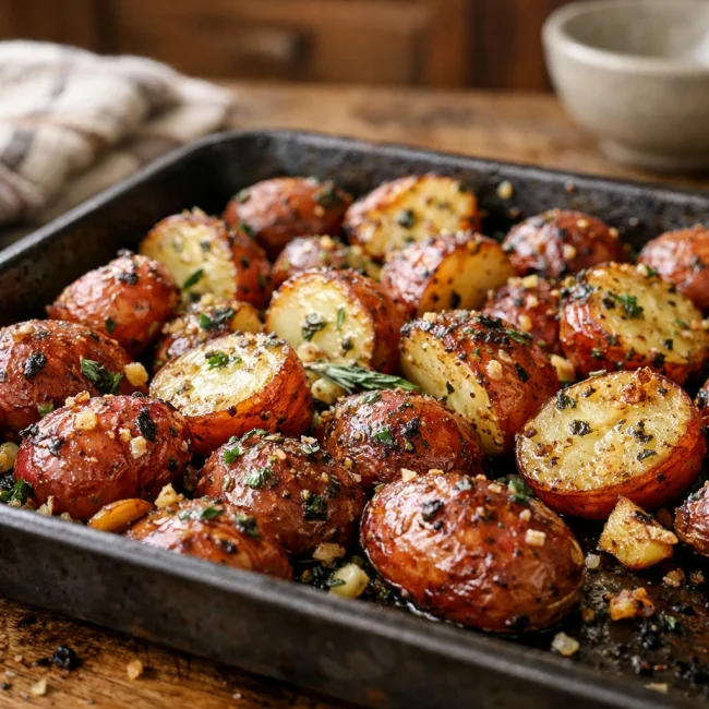 Herb-Garlic Roasted Red Potatoes
