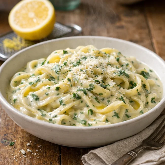 Herb-Infused Alfredo Sauce