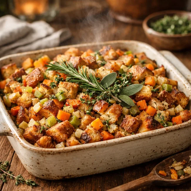 Herb-Infused Autumn Stuffing