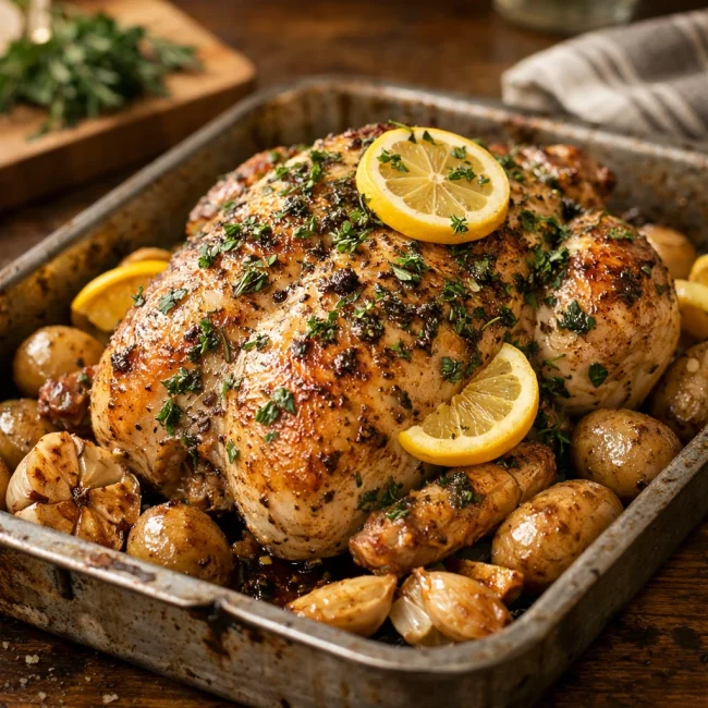 Herb-Infused Baked Chicken