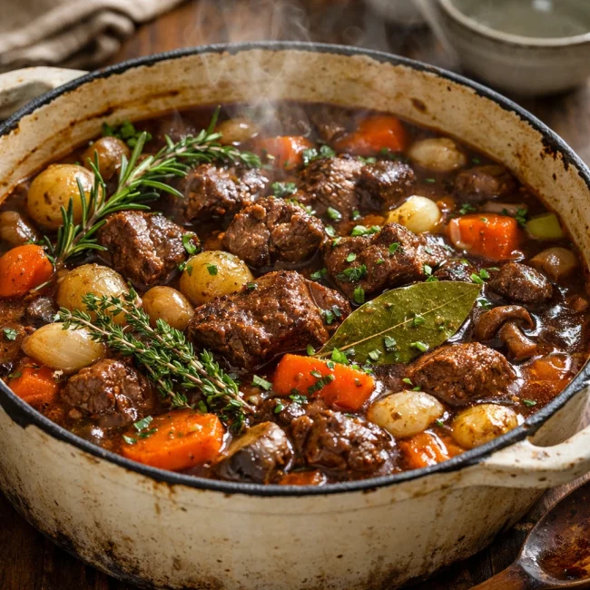 Herb-Infused Beef Stew