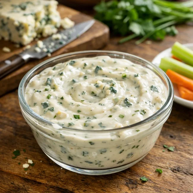 Herb-Infused Blue Cheese Dressing
