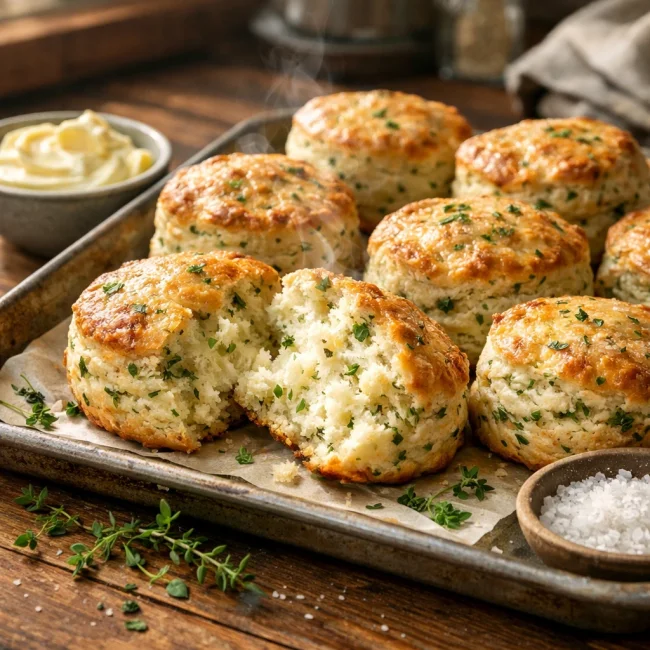Herb-Infused Buttermilk Biscuits